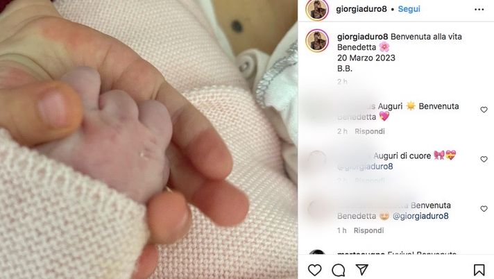 Roma, fiocco rosa per l’ex Palermo Belotti: è nata la figlia Benedetta palermo