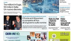 Prima Pagina, Giornale di Sicilia: “Palermo, un’occasione sprecata. Diesel alle stelle”