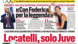 Prima Pagina, Corriere dello Sport: “Locatelli, solo Juve. Dice no all’Arsenal”