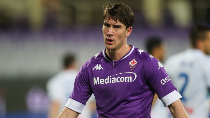 GERMOGLI PH: 11 APRILE 2021 FIRENZE STADIO ARTEMIO FRANCHI SERIE A FIORENTINA VS ATALANTA NELLA FOTO VLAHOVIC GERMOGLI PH: 11 APRILE 2021 FIRENZE STADIO ARTEMIO FRANCHI SERIE A FIORENTINA VS ATALANTA NELLA FOTO VLAHOVIC