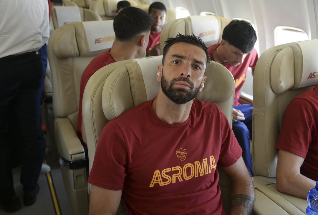 Roma, la partenza per Budapest: domani la finale di Europa League – FOTO GALLERY - immagine 10