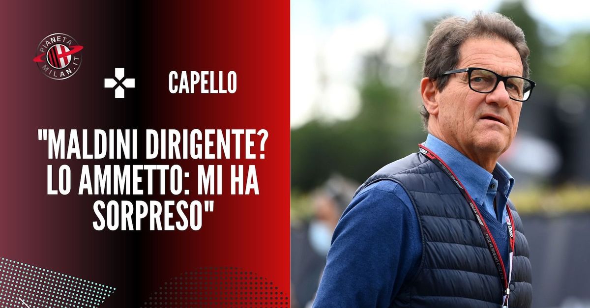 Capello: “Milan, Scudetto meritato. Ora tre acquisti top per l’Europa” Capello: “Milan, Scudetto meritato. Ora tre acquisti top per l’Europa”