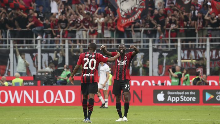 Kalulu Tomori AC Milan Milan-Atalanta 2-0 Serie A 2021-2022
