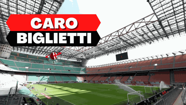 I tifosi del Milan protestano per il caro biglietti sui match di Champions League (Getty Images) 