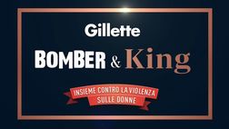 De Rossi sfida Vieri nella Gillette Bomber & King contro la violenza sulle donne