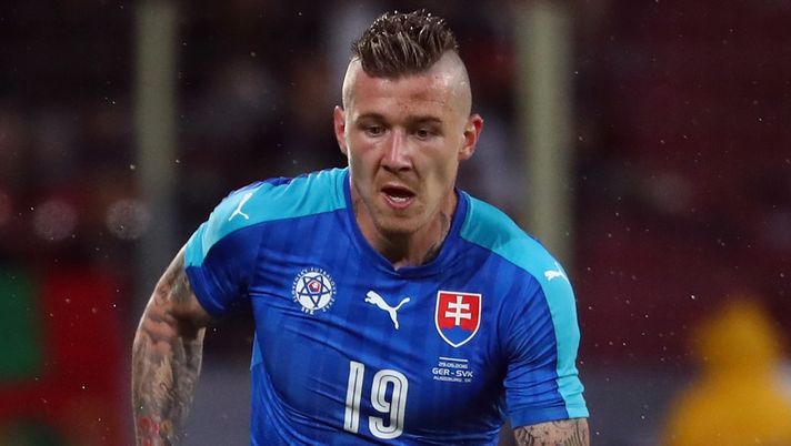 Juraj Kucka centrocampista di Milan e Slovacchia (credits: GETTY Images) Juraj Kucka centrocampista di Milan e Slovacchia
