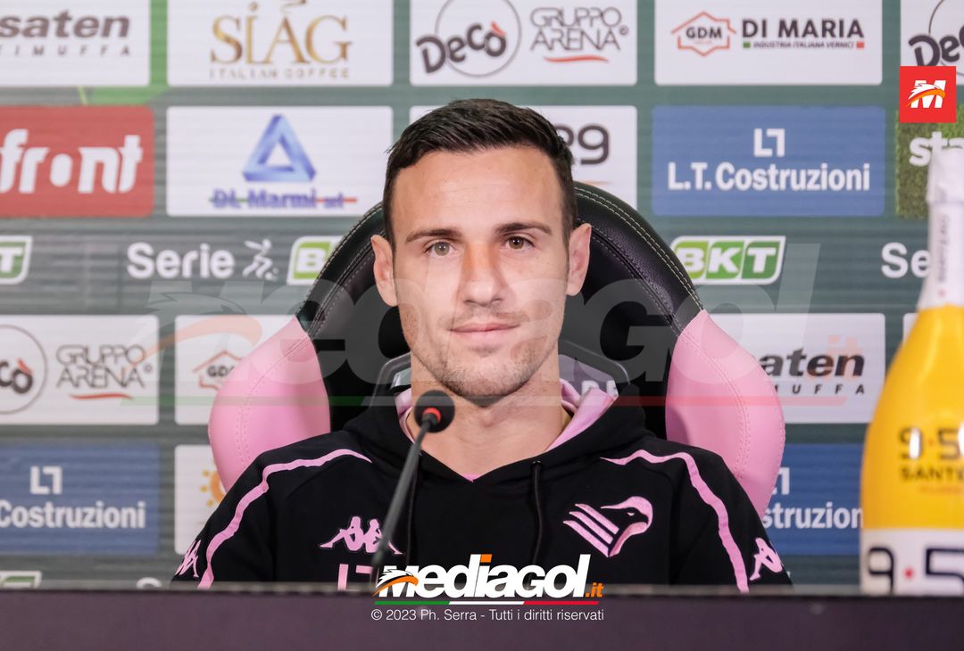 FOTO PALERMO, Valerio Verre presentato in conferenza stampa (Gallery) - immagine 23