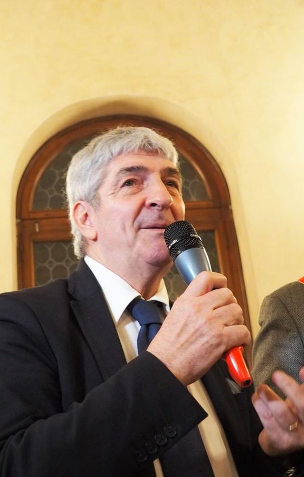 Pablito durante il suo intervento... 