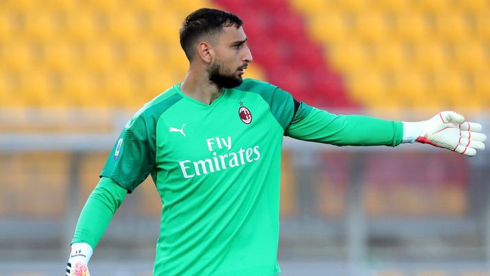 Gianluigi 'Gigio' Donnarumma, portiere del Milan Gianluigi 'Gigio' Donnarumma, portiere del Milan
