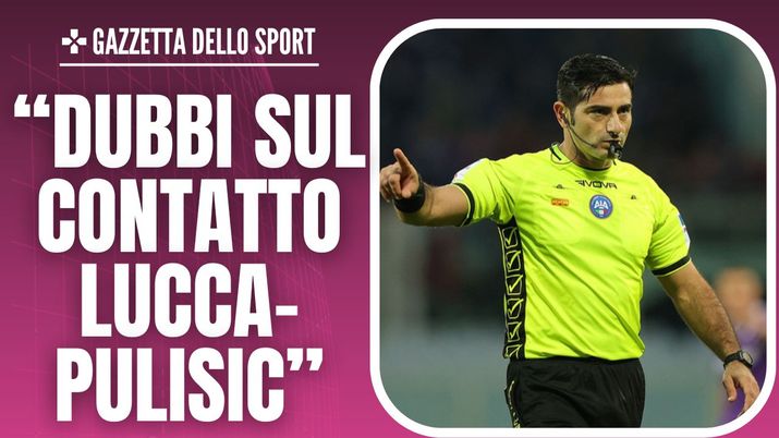 Moviola Udinese-Milan Serie A 2023-2024 arbitro Maresca