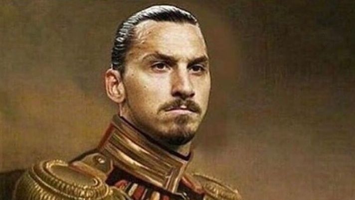 Ibrahimovic, 'nuovo Re di Svezia', foto Instagram Ibrahimovic
