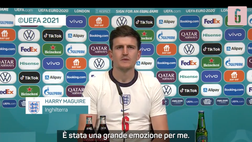 VIDEO Inghilterra, Maguire: “Grande emozione. Wembley ci ha trascinati”