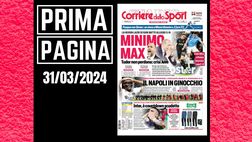 Prima pagina Corriere dello Sport: “Juventus, minimo Max”