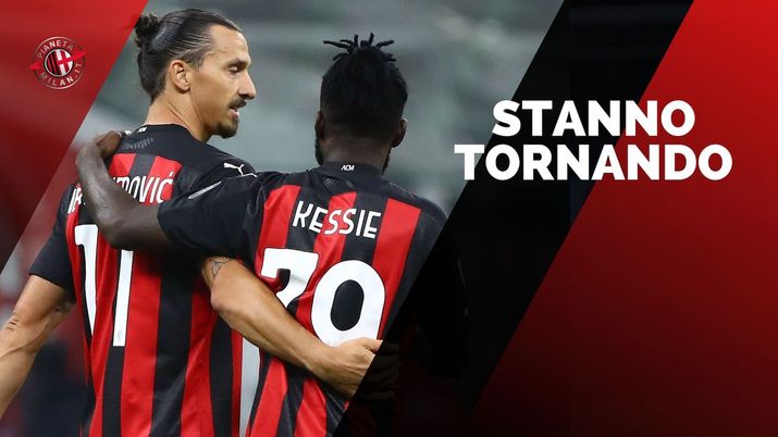 Zlatan Ibrahimovic e Franck Kessié (giocatori AC Milan) stanno per rientrare dai rispettivi infortuni | Milan News (Getty Images) 