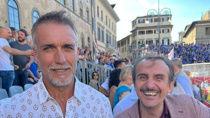 FOTO VN – Batistuta: “Calcio Storico? Se posso vengo sempre a vederlo” FOTO VN – Batistuta: “Calcio Storico? Se posso vengo sempre a vederlo” - immagine 1