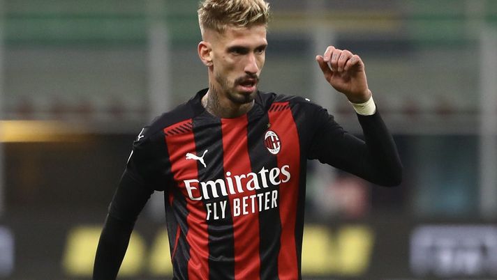 Samu Castillejo (centrocampista AC Milan), qui durante Milan-Udinese 1-1 (Serie A 2020-2021) | News (Getty Images) 