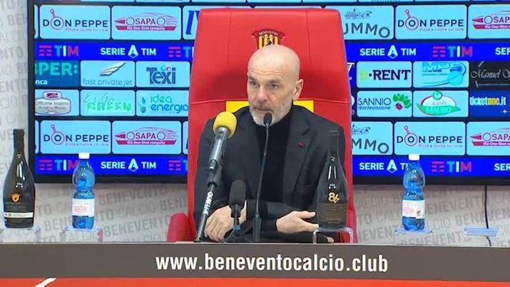 Stefano Pioli (allenatore AC Milan) in conferenza stampa dopo Benevento-Milan 0-2 (Serie A 2020-2021) | AC Milan News (gazzetta.it) 