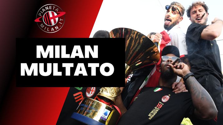 Scudetto Milan, ammende per Theo Hernandez, Krunic, Maignan e Tonali (getty images)