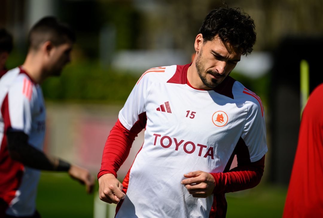 Trigoria, primo allenamento della pausa nazionali – FOTO GALLERY - immagine 19