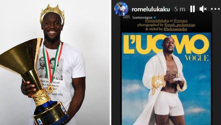 Lukaku sulla copertina di Vogue Italia: “Esperienza straordinaria” - immagine 1