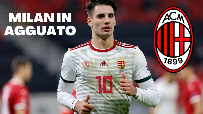 Dominik Szoboszlai, obiettivo dell'AC Milan e centrocampista del Salisburgo 