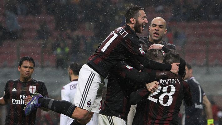 Serie A: Antonelli segna, Milan sogna. Inter a un passo, battuto il Torino di Belotti. Il racconto e le immagini da San Siro 