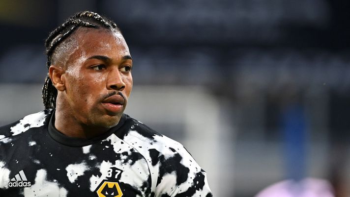 DUISBURG, GERMANY - AUGUST 11: Adama Traore of Wolverhampton Wanderers warms up prior to the UEFA Europa League Quarter Final between Wolves and Sevilla at MSV Arena on August 11, 2020 in Duisburg, Germany. (Photo by Ina Fassbender/Pool via Getty Images) DUISBURG, GERMANY - AUGUST 11: Adama Traore of Wolverhampton Wanderers warms up prior to the UEFA Europa League Quarter Final between Wolves and Sevilla at MSV Arena on August 11, 2020 in Duisburg, Germany. (Photo by Ina Fassbender/Pool via Getty Images)