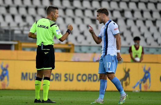 Immobile protesta con l'arbitro Massa Juventus-Lazio, fischietto affidato a Massa: la designazione completa- immagine 2