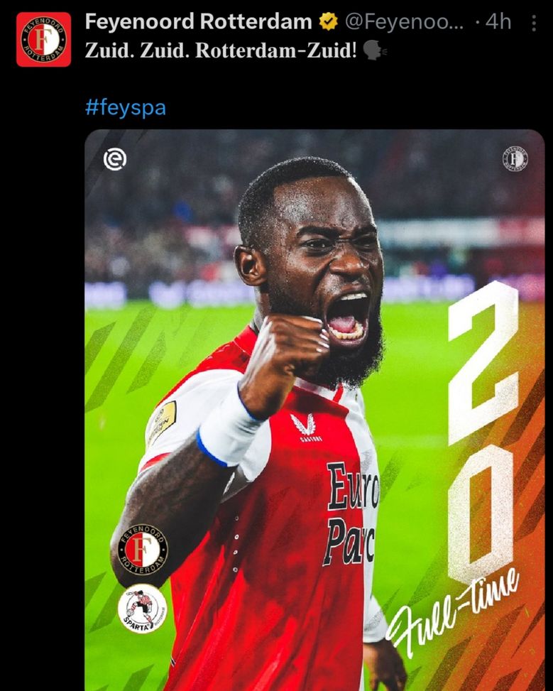 Feyenoord senza Gimenez: nel derby di Rotterdam segnano i difensori…- immagine 2