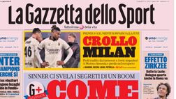 PRIMA PAGINA GAZZETTA DELLO SPORT OGGI: “Napoli caos, Mazzarri in bilico, ADL contatta Calzona”