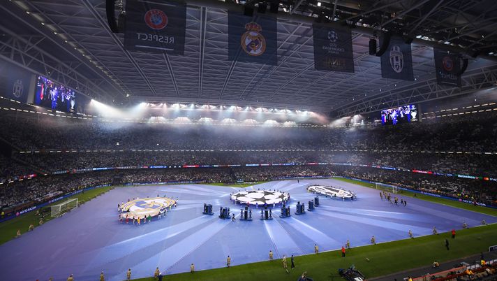 CARDIFF, WALES - JUNE 03: General view inside the stadium prior to the UEFA Champions League Final between Juventus and Real Madrid at National Stadium of Wales on June 3, 2017 in Cardiff, Wales. (Photo by Michael Regan/Getty Images) CARDIFF, WALES - JUNE 03: General view inside the stadium prior to the UEFA Champions League Final between Juventus and Real Madrid at National Stadium of Wales on June 3, 2017 in Cardiff, Wales. (Photo by Michael Regan/Getty Images)