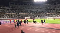 VIDEO – La Roma si allena al National Stadium di Tokyo