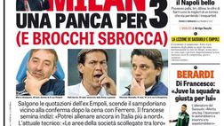 EDICOLA / GdS: Di Francesco consiglia a Berardi la Juve. Calciopoli 10 anni dopo