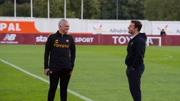 Roma, l’allenamento ad Albufeira sotto gli occhi di Mourinho e Pinto – FOTO GALLERY