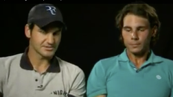 Federer-Nadal, il backstage dello spot a ‘colpi’ di risate