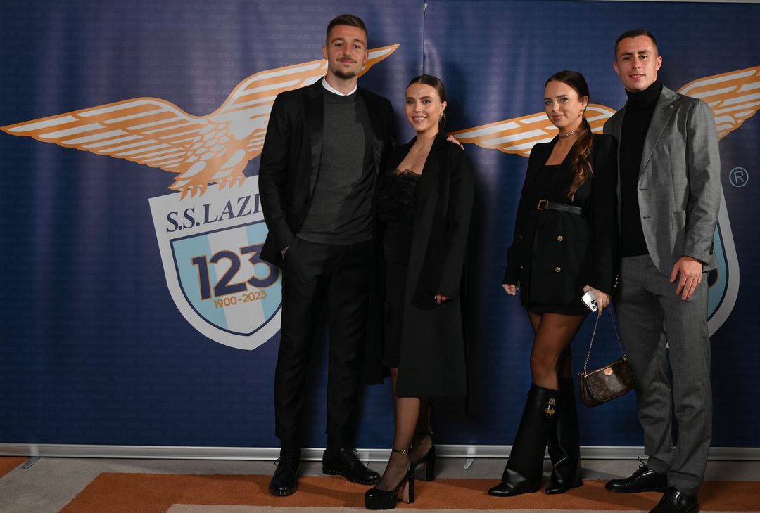 Milinkovic e Natalija Ilic con Marusic e Milica Ugarak