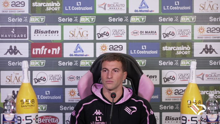 VIDEO Palermo, Masciangelo si presenta: “Darò il massimo per questa maglia” - immagine 1
