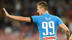 Accadde oggi: doppietta d’esordio al San Paolo per Milik contro il Milan di Montella