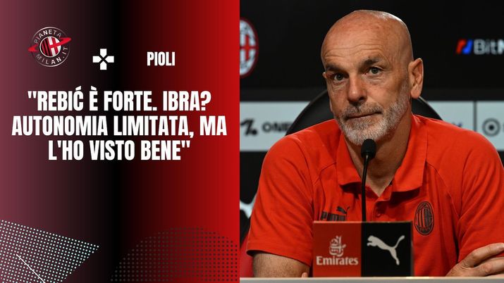 conferenza stampa Pioli Milan-Lecce Serie A 2022-2023