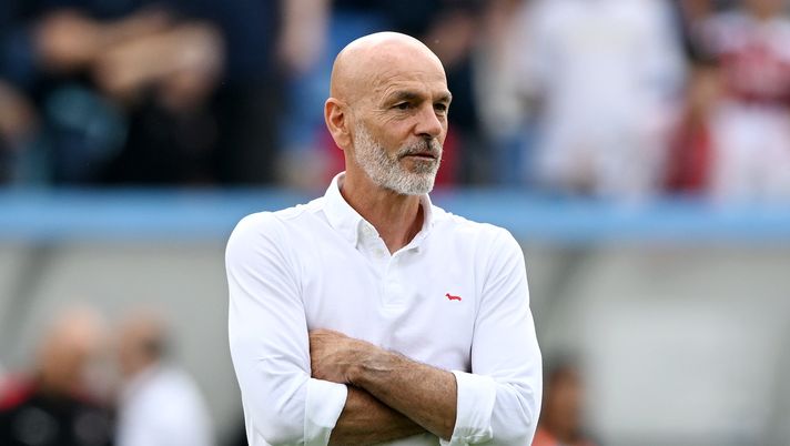 Stefano Pioli AC Milan Sassuolo-Milan 0-3 Serie A 2021-2022