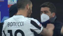 Supercoppa Italiana, Inter-Juventus 2-1: ma cosa fa Bonucci? | VIDEO
