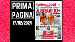 Prima pagina Corriere dello Sport: qualcuno vuole la testa di Rocchi?