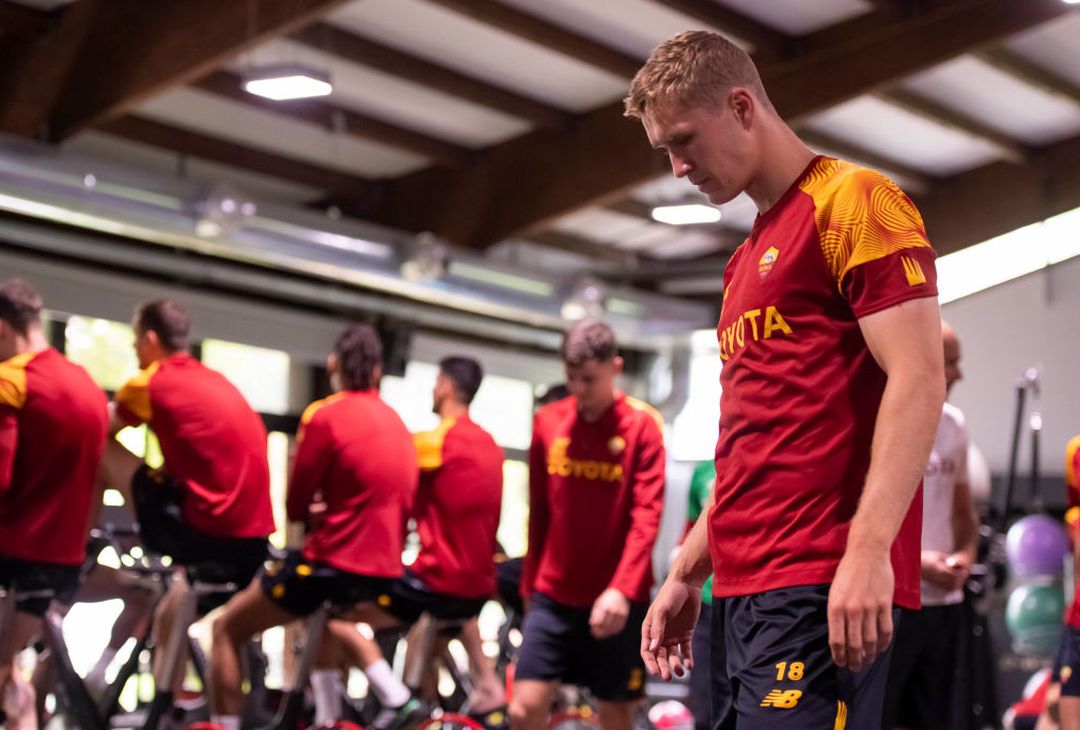 Roma, allenamento a Trigoria: si rivede anche Llorente – FOTO GALLERY - immagine 42