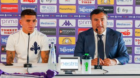 GERMOGLI PH: 2 SETTEMBRE 2021 FIRENZE HOTEL BAGLIONI PRESENTAZIONE GIOCATORE DELLA FIORENTINA LUCAS TORREIRA NELLA FOTO GERMOGLI PH: 2 SETTEMBRE 2021 FIRENZE HOTEL BAGLIONI PRESENTAZIONE GIOCATORE DELLA FIORENTINA LUCAS TORREIRA NELLA FOTO