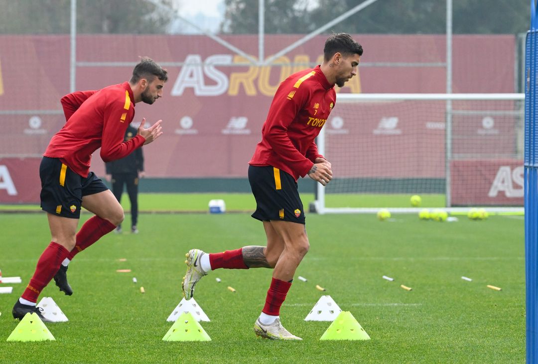 Roma, l’allenamento a due giorni dalla sfida con il Bologna – FOTO GALLERY - immagine 9