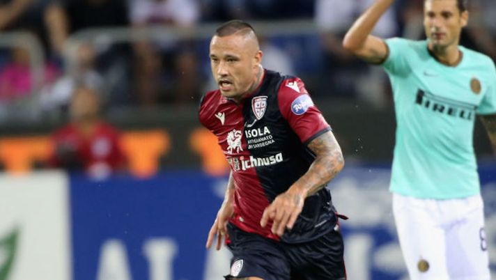 during the Serie A match between Cagliari Calcio and FC Internazionale at Sardegna Arena on September 1, 2019 in Cagliari, Italy. Cagliari, Nainggolan ancora ai box per infortunio: ora Zenga prova le alternative - immagine 1