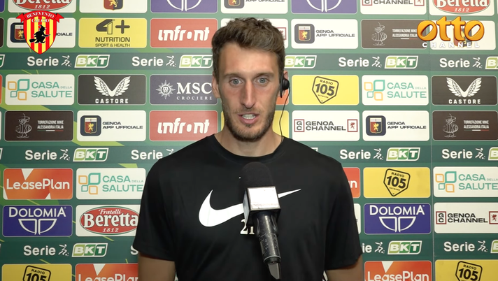 Benevento, Paleari: “Anno scorso positivo. Cannavaro ha portato consapevolezza”  Benevento