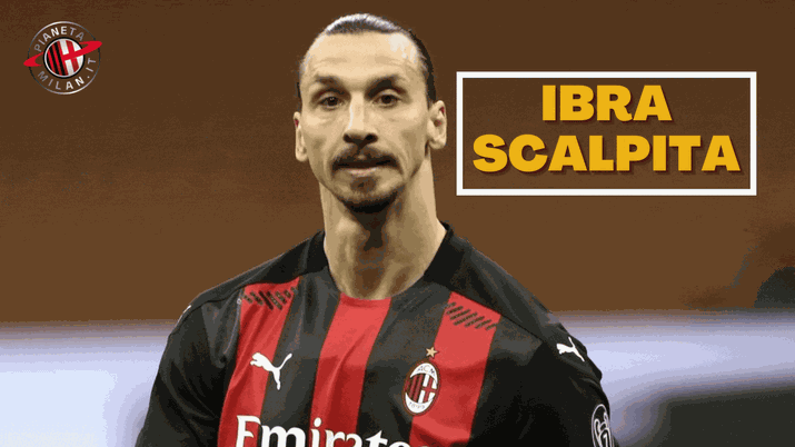 Zlatan Ibrahimovic, attaccante del Milan (Getty Images) 