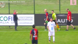 VIDEO Sona, debutto in Serie D di Enrico Ruggeri: è l’esordiente più anziano della Serie D