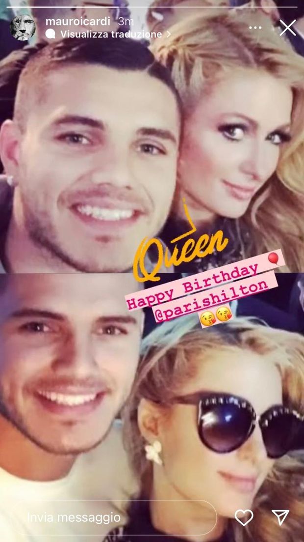 Gli auguri speciali di Mauro Icardi a Paris Hilton: ecco il dettaglio che hanno notato i fan- immagine 2